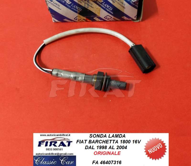 SONDA LAMDA FIAT BARCHETTA 1800 16V 98-04 (46407316)